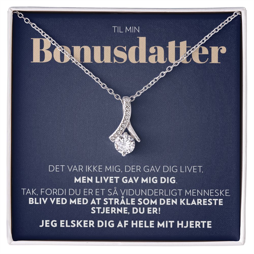 Til Min Bonusdatter - Livet gav mig dig - Halskæde Alluring Beauty