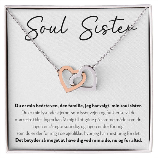 Soul Sister - Ingen Er Som Dig - Halskæde To Hjerter